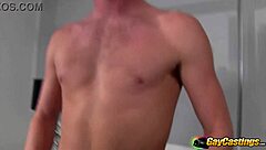 Hot Jock Rides Agent's Cock for Casting Interview