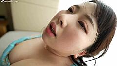 Japanese amateur Rua has sweaty sex with cute girl