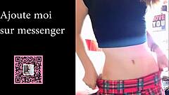 19-Year-Old Babe Masturbates with Dildo