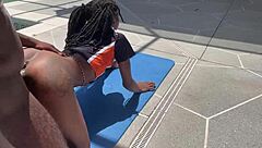 Ebony Thot Feels Intense Fucking Pleasure