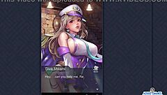 i explore diva mikami's big ass with wooden dildo in kinky hentai