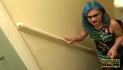 british subslut in rough european fetish scene