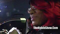 Thickred's Carmel Skin Ripped Off In Ghetto Striptease Before Banging Jovan Jordan's Monster Cock