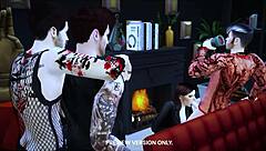 This 3D Hentai Has Wild Group Banging