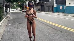 Dando A Buceta No Swing E Dando O Cuzinho Em Casa