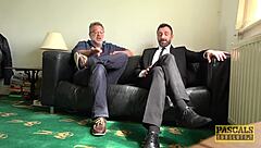 british subslut in rough european fetish scene