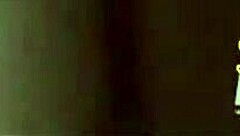 Busty blonde milf chats casually with black dude during scene