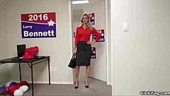 Super Hot Milf Gives POV Handjob To Monster Cock!