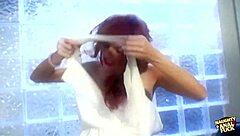 caged brunettes unleashed for gangbang