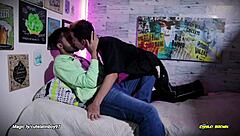 Having sex with Ochoa's delicious round bubble butt raw with my big uncut Latino cock until I fill him up