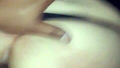 Penetrating my wife's big ass feels amazing. Her moans drive me wild.