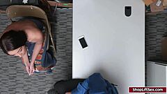 Avi Caught Shoplifting And Gets Her Ass Fucked