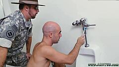 i watched military hunks get fucked in anal training
