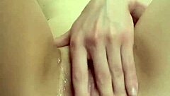 Innocent Cute Girl Secretly Masturbating Her Wet Pussy