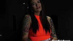 Southern Belle With Accent Sucks Dick At Gloryhole, Surprising Everyone With Her Skills And Cumshot Finish.