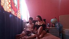 Colombian Milf Lets Stepson Touch Ass Before Fucking Him