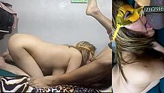 oh wow, my stepbrother got super excited during that blowjob and exploded accidentally