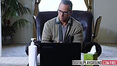 April Snow and Marcus London hardcore assfucking in broke girls episode 5