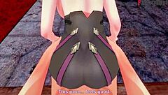 kafka's ahegao face in honkai star rail fantasy