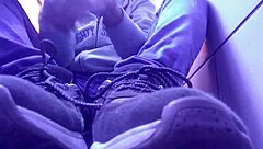 Feeling the Exhaustion in My Tired Feet While Showing Off New Pink Socks in Solo BDSM Fetish