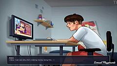 Stepsister Loves Big Dildos in Summertime Saga