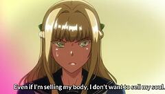 Blonde Busty Hentai Girl In Anime World