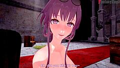 kafka's ahegao face in honkai star rail fantasy