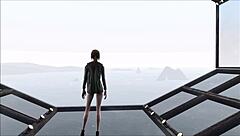 fallout 4 fashion number 204 with cute brunette in hentai cartoon anime game