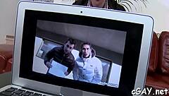 Detailed homosexual sex scenes unfold