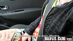 Mofos Stranded Teen Lea Guerlin in Horny Car Sex