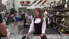 Amateur's Juicy Snatch Pawned In Rough Fucking And Sucking Competition