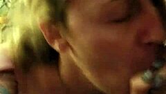 Amateur Girl Boldly Sucks Two Hard Cocks At Once