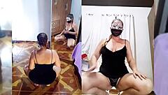 i watch mirella delic's sexy bbw striptease with fishnets and big ass