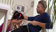 Anie Darling Blows for Glamour Job