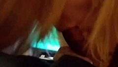 Dirty blonde slut cheats with intense passion
