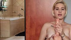 Hot blonde giving jerk off instructions joi