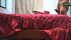 Hurried prostitute rushing client for quick sex