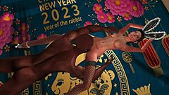 Year Of The Rabbit Cartoon Adventure