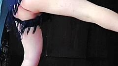 top sexiest parts of crossdresser sissy slut with big butt in homemade scenes