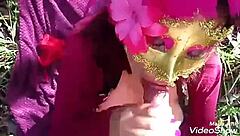 They caught me touching myself in woods and pounded hard