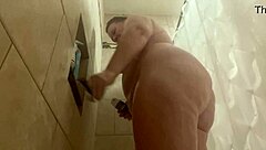 this bbw in the shower is playing with her big ass, you gotta see it!