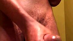 i sat down and started jackin my big black dick