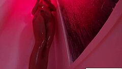 Hey, kendra cole is masturbating in the shower, looking so sexy.