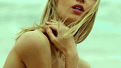 Perfect Ass Blonde Milf Francy Torino Poses Naked After Outdoor Striptease, Undressing And Ripping Clothes