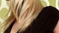 Milf Licks and Swallows Monster Cock 😍