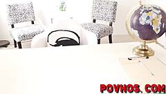 Latina teen 18+ slut contrasts soft riding with intense pov blowjob action