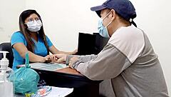 Latina doctor gives intense blowjob to patient in hospital