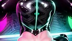 Cyberpunk Anime Girls in Latex Suits January Compilation