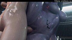 Widowmaker's Vagina Destroyed by Monster Cock in Overwatch