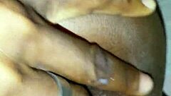 vacation turns naughty with solo fingering on bed